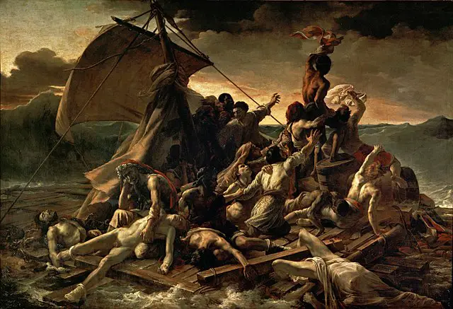 Das Floß der Medusa, Theodore Gericault