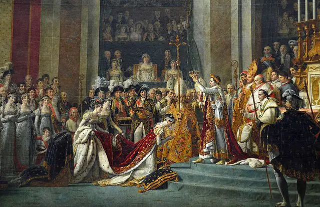 Napoléonin kruunajaiset, Jacques-Louis David