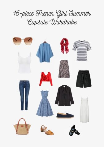 16-piece French Girl Summer Capsule Wardrobe