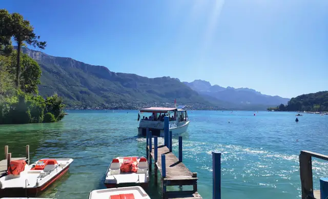 Water sports on the lake