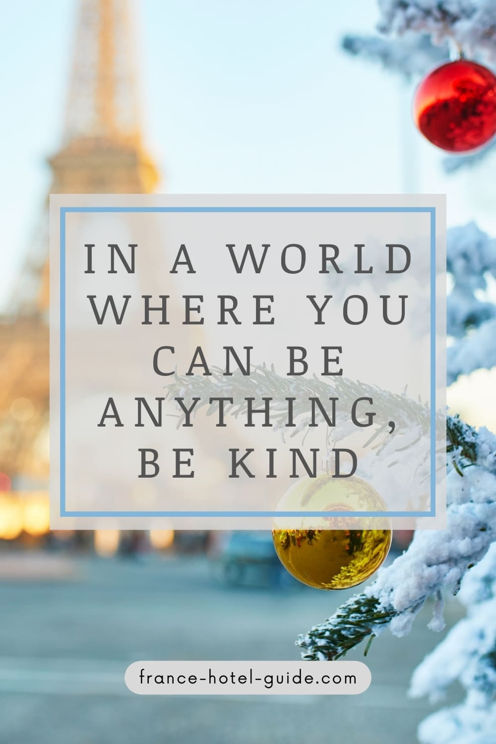 quote In a world where you can be anything, be kind