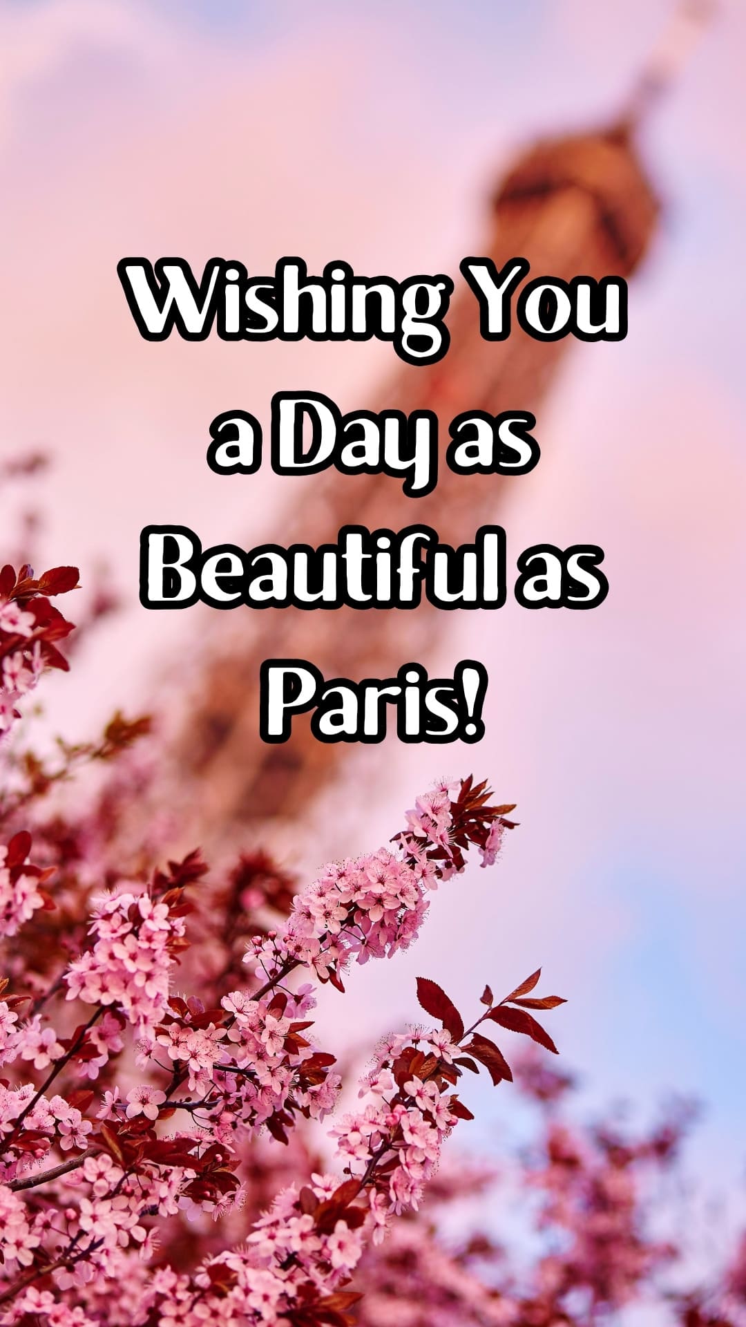 good day paris message