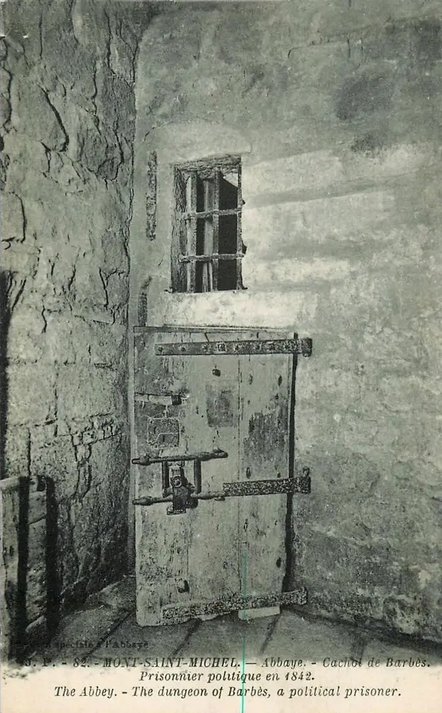 barbès's dungeon, mont-saint-michel