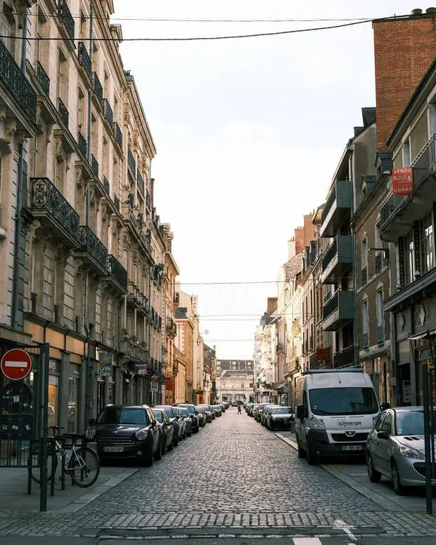 street and cars