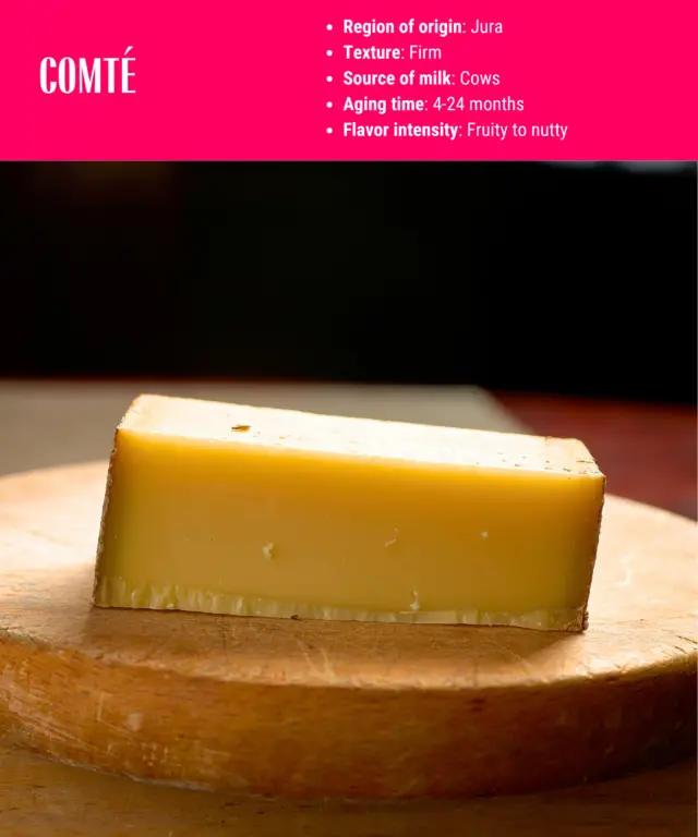 description of comté cheese