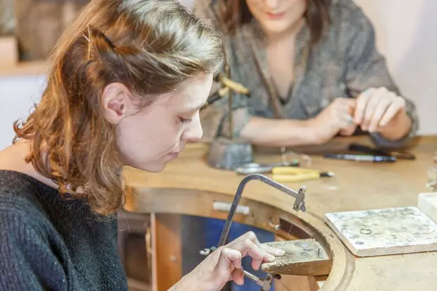 woman and tools