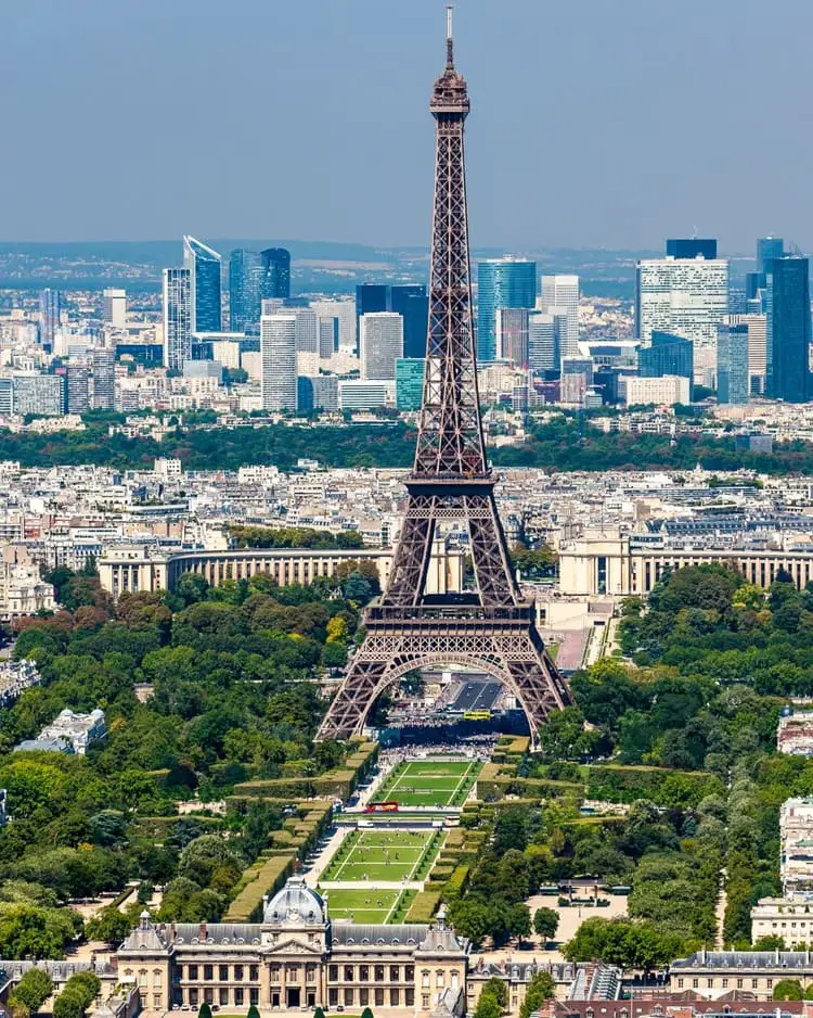 eiffel from montparnasse