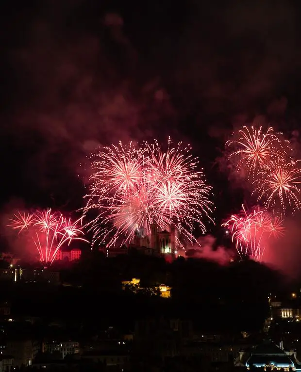 fireworks 14th July lyon