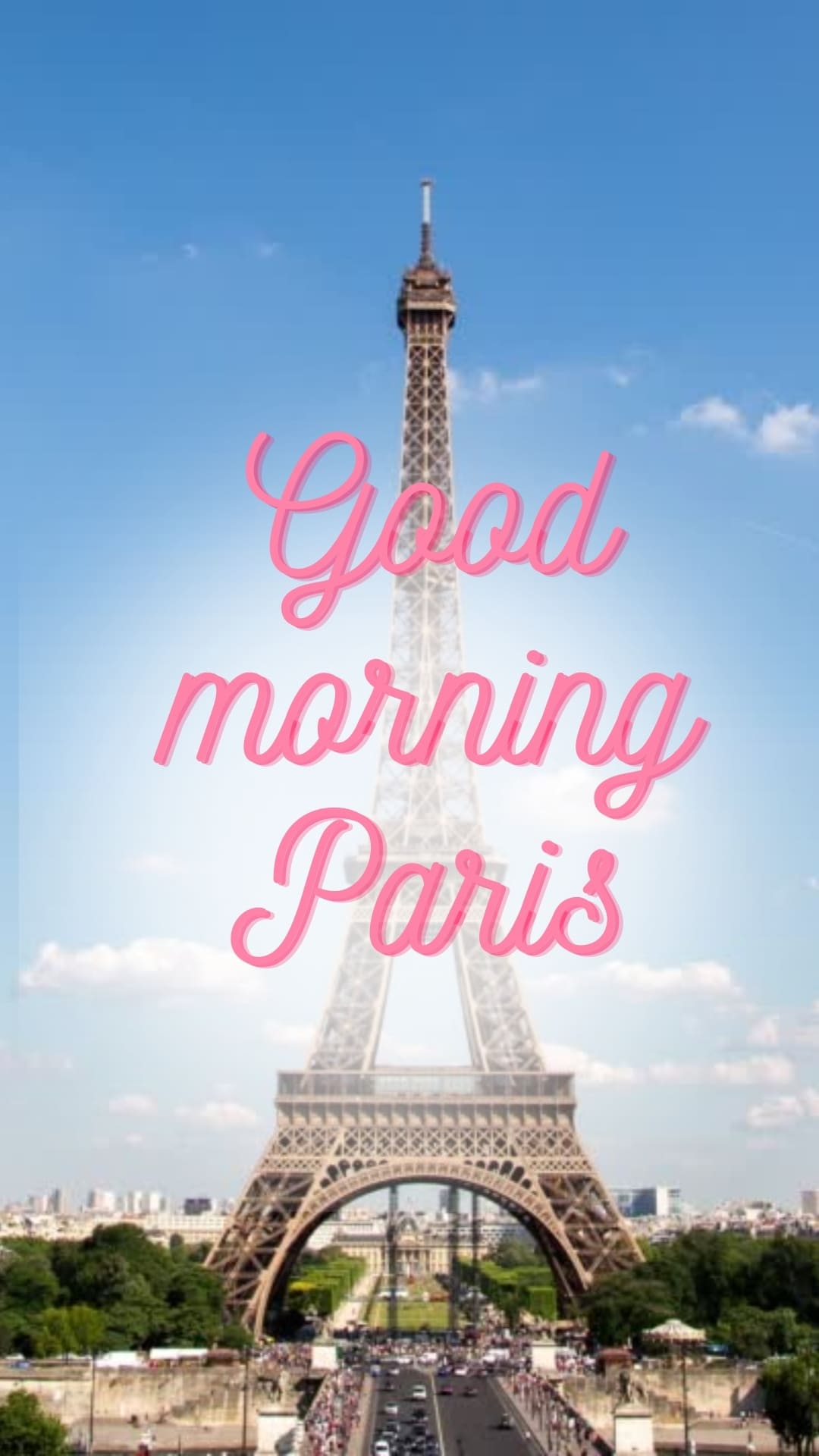 good morning paris message