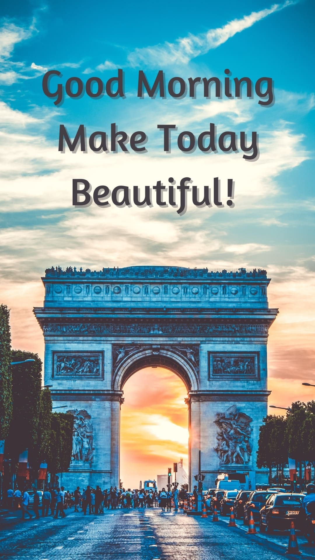 good morning paris message