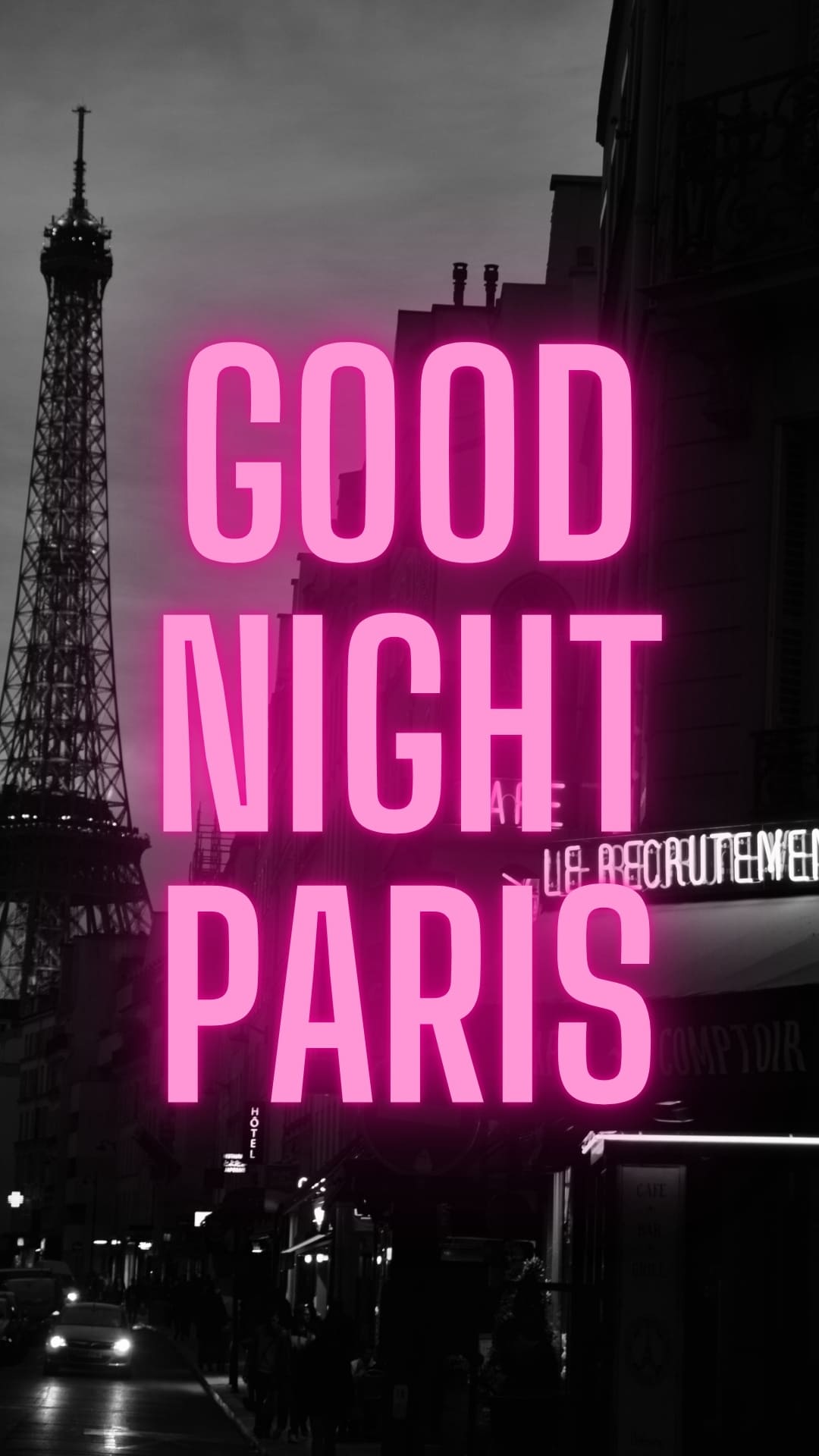 good night paris