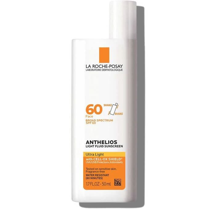 la roche posay anthelios lightweight facial sunscreen