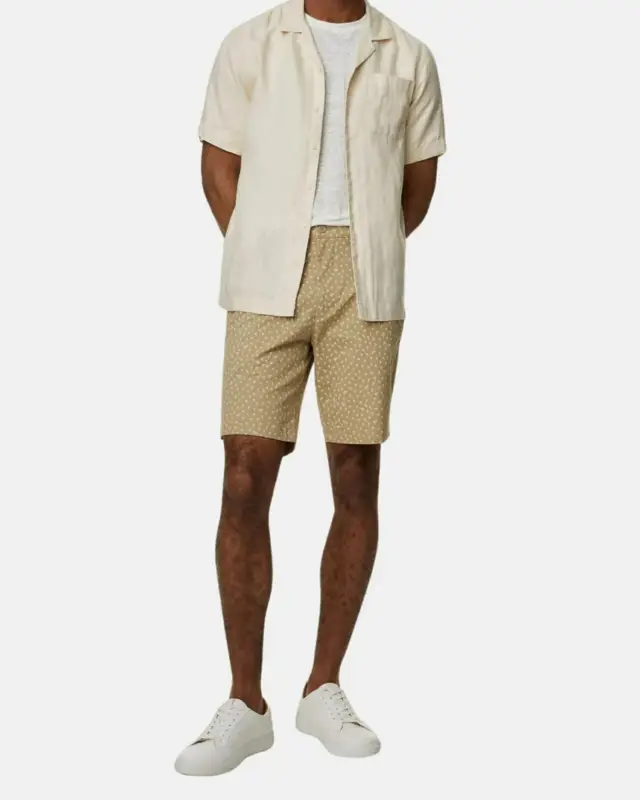 man in summer shorts