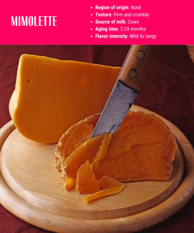 description of mimolette cheese