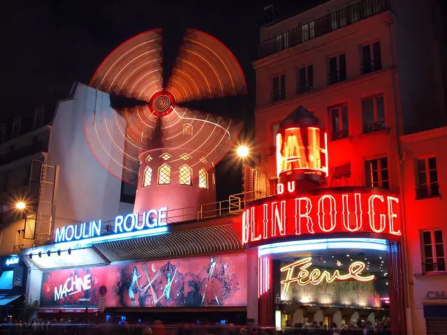 The Moulin-Rouge cabaret