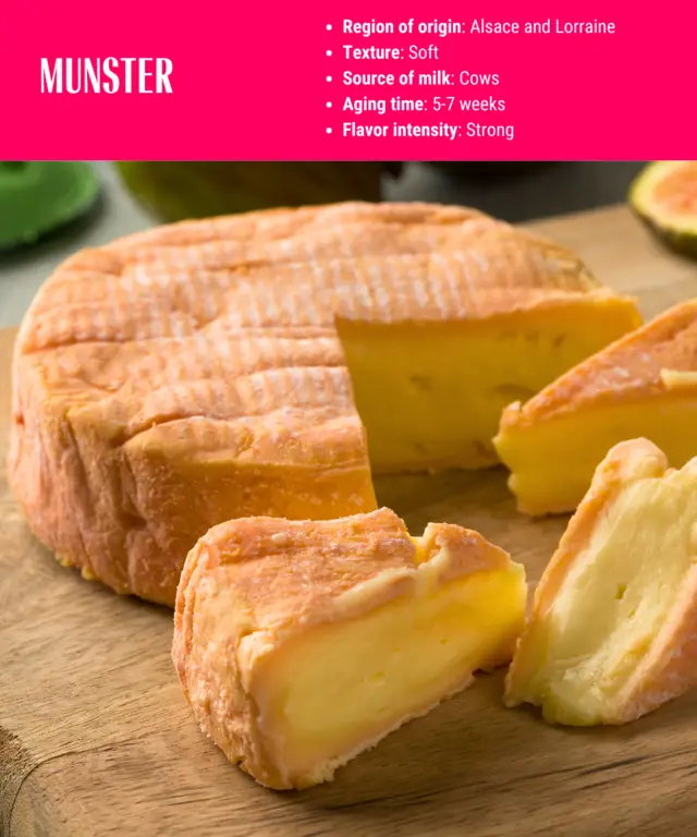 description of munster cheese