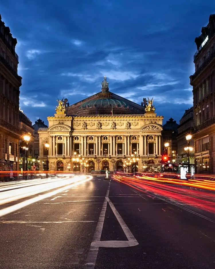 paris opera night