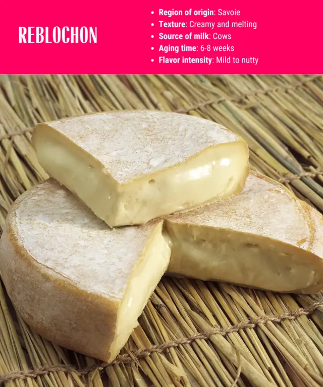 description of reblochon cheese