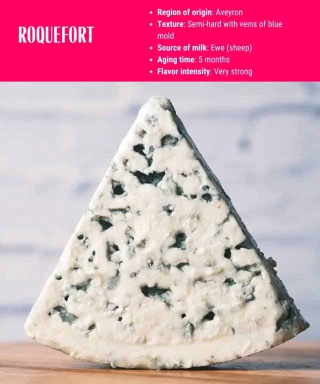 description of roquefort cheese