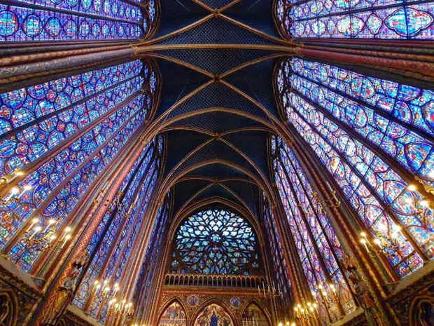 sainte-chapelle stained-glass windows