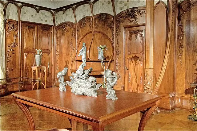 Dining room at the Bénard estate by Alexandre Charpentier