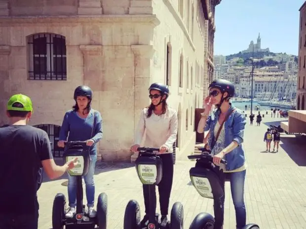 Group in segways