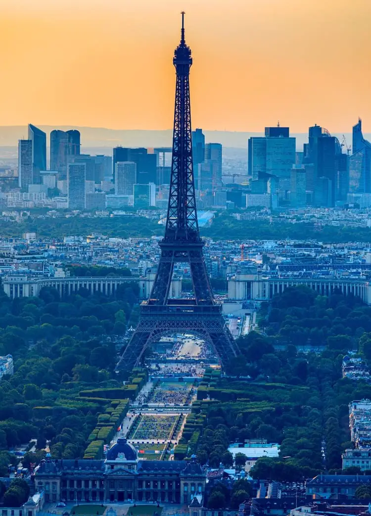 View from the top of the Tour Montparnasse