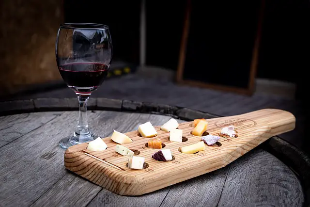 Wine and cheese