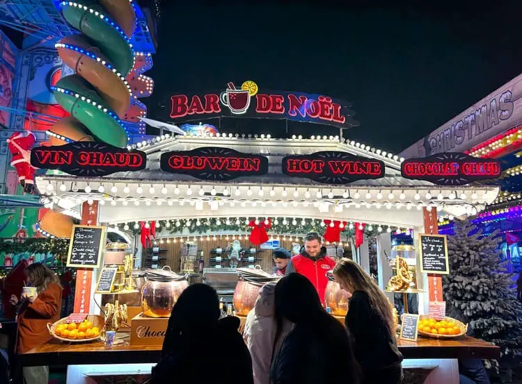 christmas market tuileries