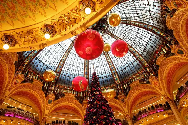 Lafayette Paris Noël décembre