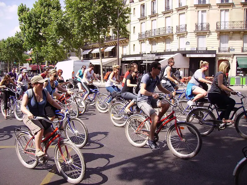 Tour vélo paris