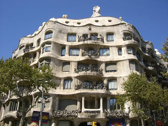 Architecture moderniste de Gaudi