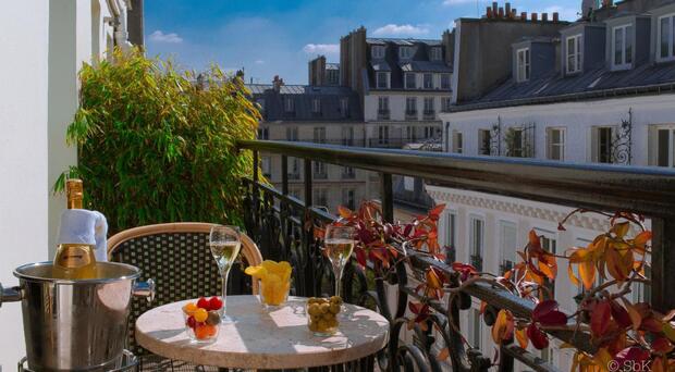 Beauséjour Montmartre balcon