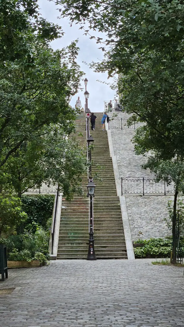 Escalier Rue Mont-Cenis