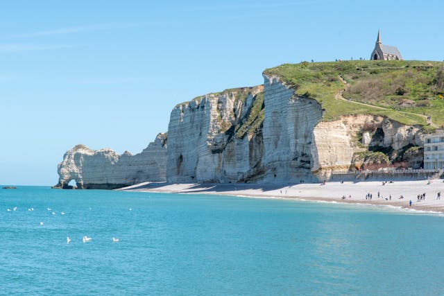 les falaises d'Etretat