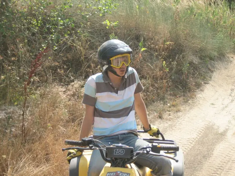 Quad biking in Ardèche