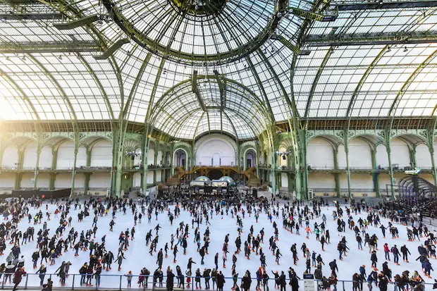 grand palais patinoire éphémère 