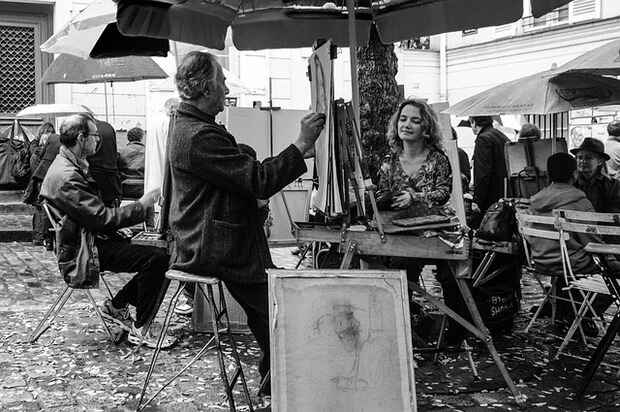 Artistes à Montmartre