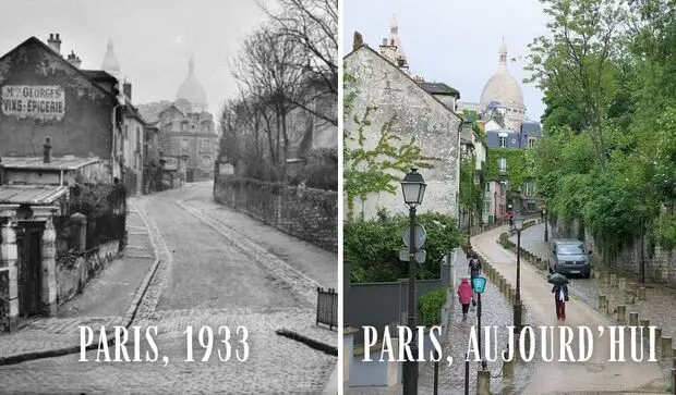 Rue de l'Abreuvoir 1933-aujourd'hui
