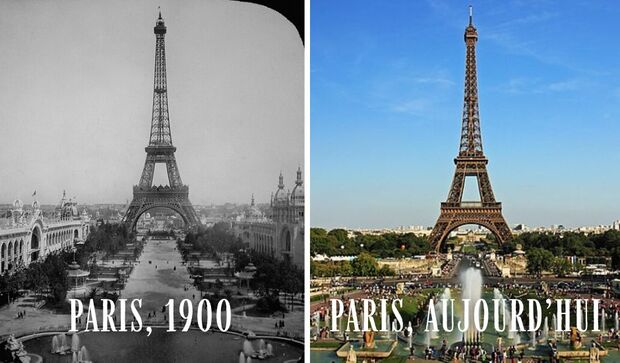 Tour Eiffel 1900-aujourd'hui