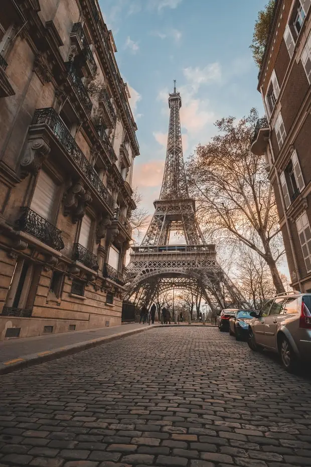 Vue sur la Tour Eiffel