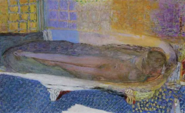 Tableau Nu dans son bain de Pierre Bonnard