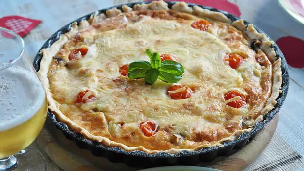 Une quiche lorraine