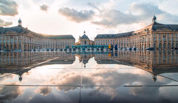 Bordeaux et le miroir d'eau