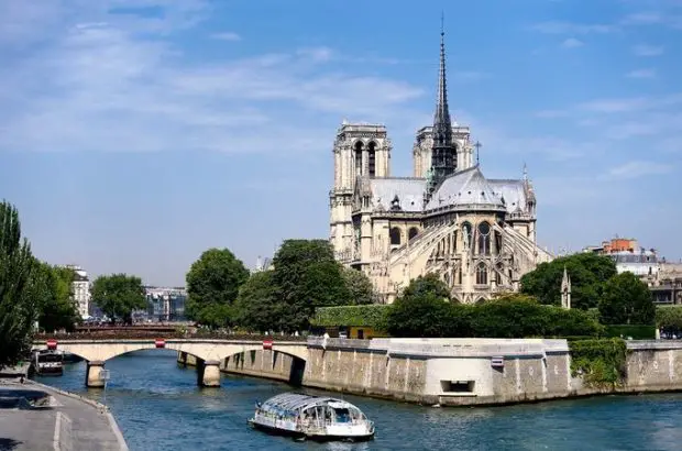 L'Île de la Cité avec Notre-Dame de Paris